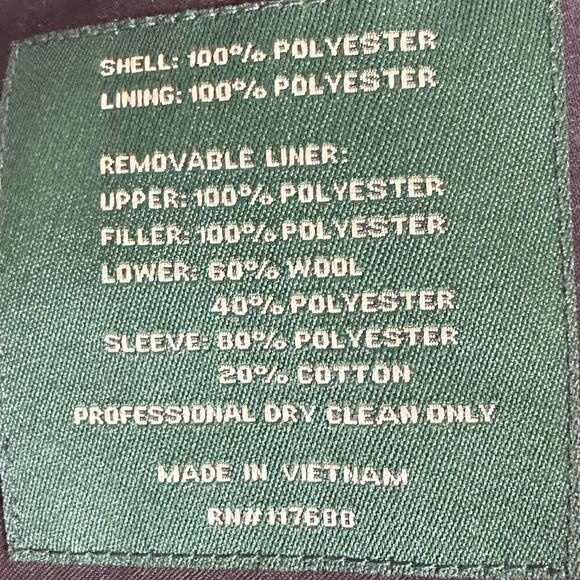 Ralph Lauren Black Trench Coat in Size 40R - Picture 5 of 15